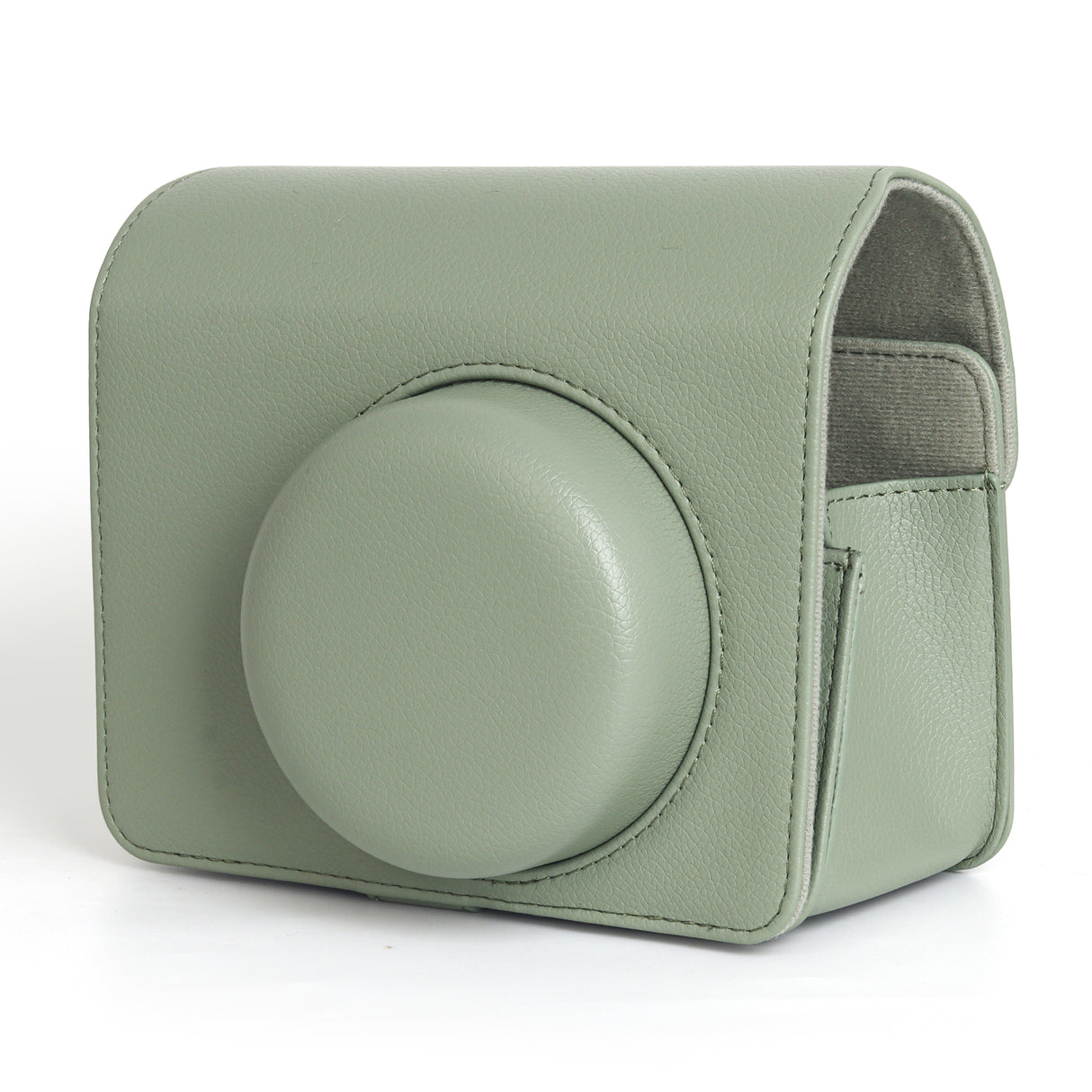 Zikkon Instax wide 400  Instant Camera PU Case Camera Bag (Dark green)