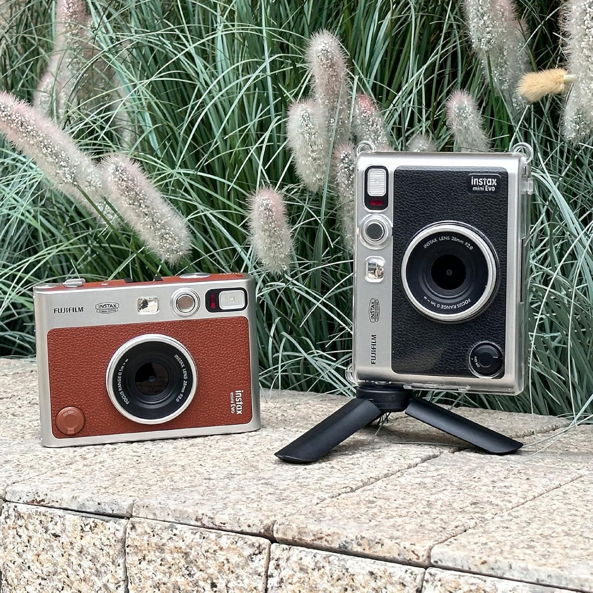 Zikkon Mini Tripod for Fujifilm Instax Mini Evo/99/PAL/70/LOMO Instant Camera (Black)