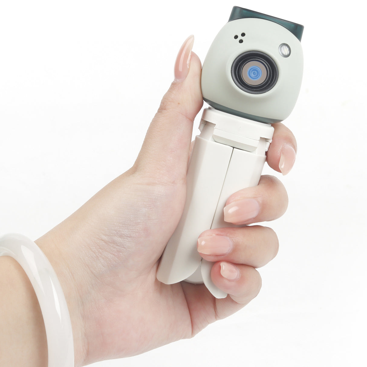 Zikkon Mini Tripod for Fujifilm Instax Mini Evo/99/PAL/70/LOMO Instant Camera (White)