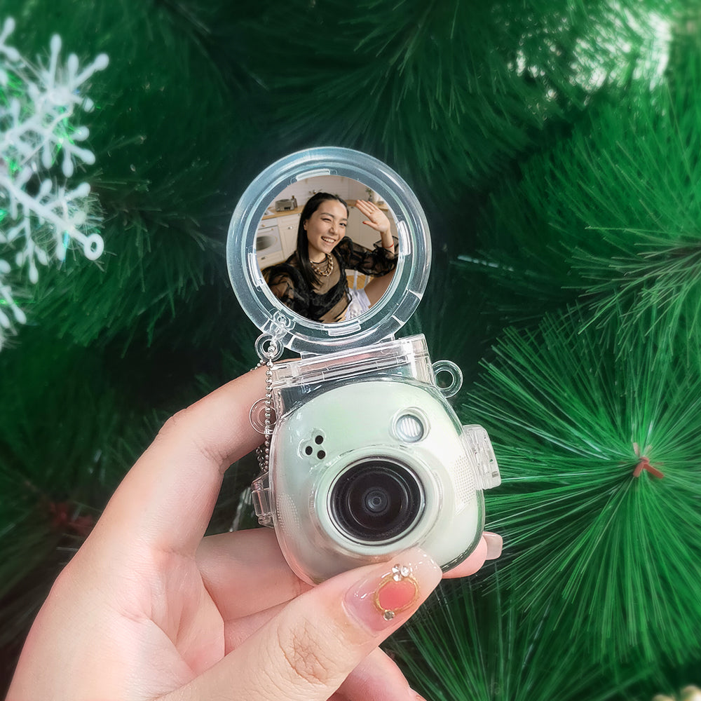 Zikkon Protective Case for Instax Pal with Selfie lens (Clear)