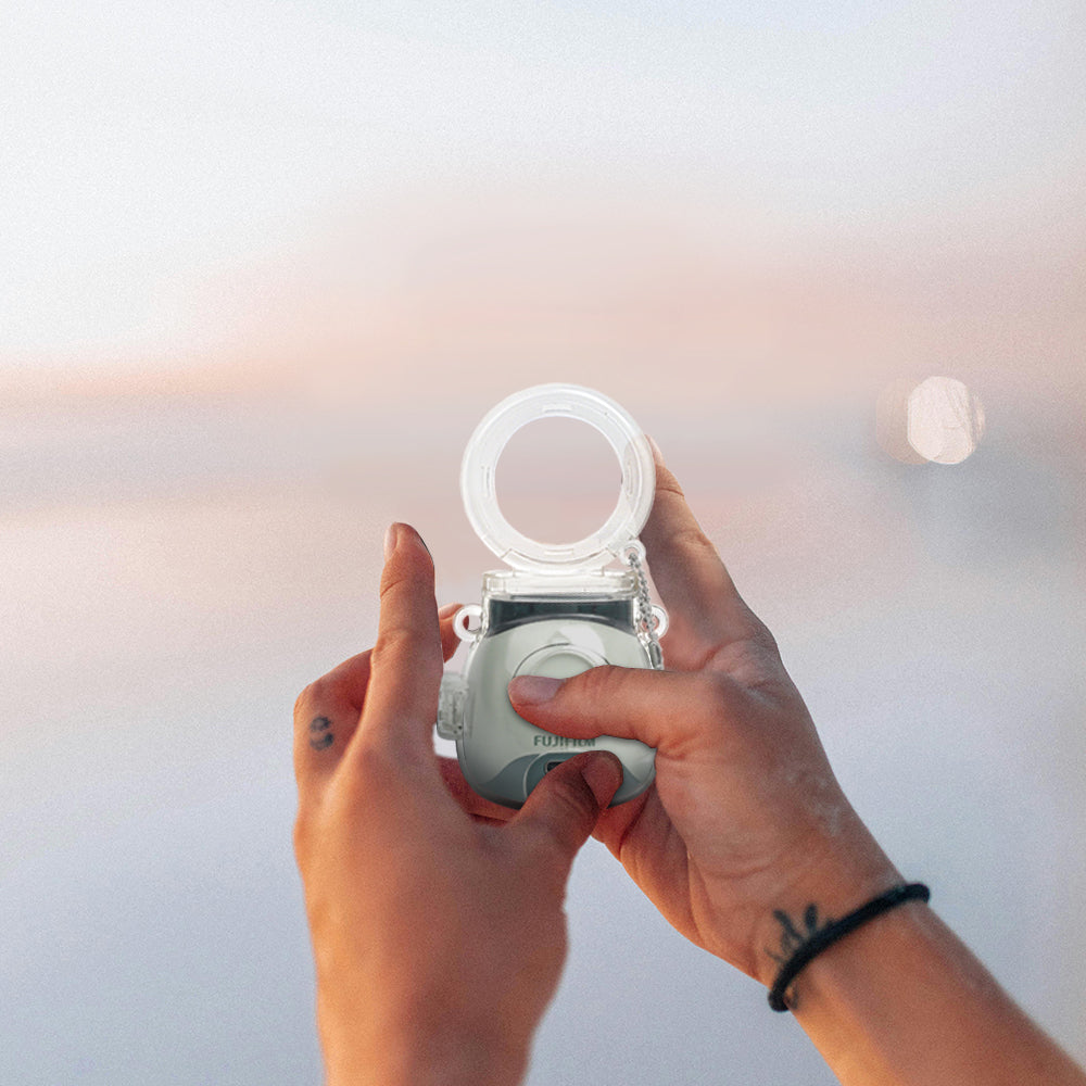 Zikkon Protective Case for Instax Pal with Selfie lens (Clear)