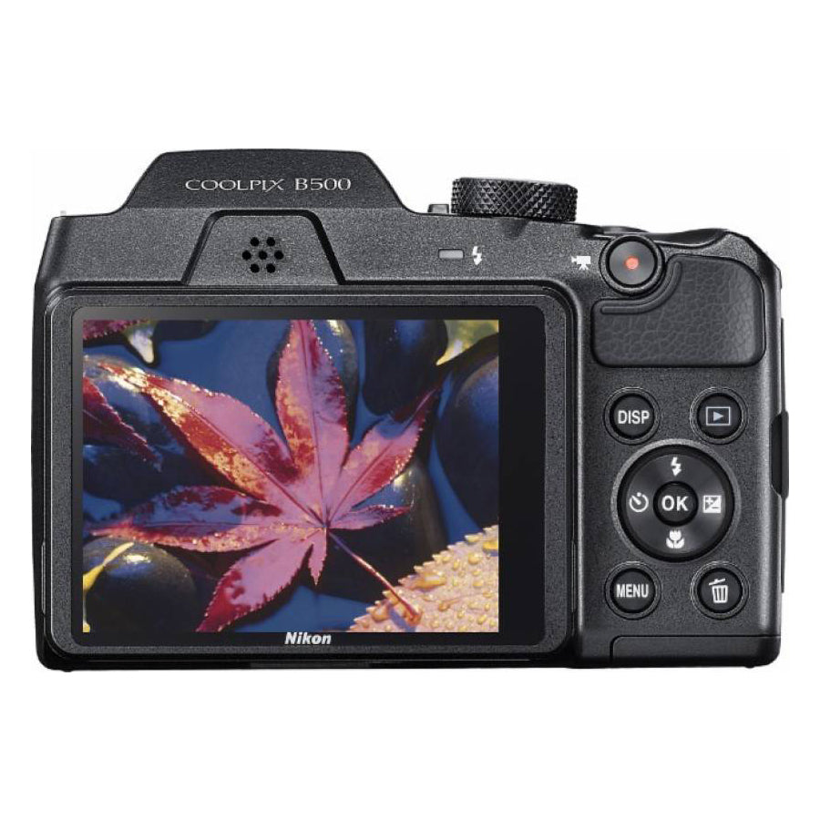 Nikon Coolpix Coolpix B500 16MP Point and Shoot Camera with 40x Optical Zoom (Black) + HDMI Cable + 16 GB SD Card + Carry Case Free B500 (16 MP, 40X Optical Zoom, 4X Digital Zoom, Black)