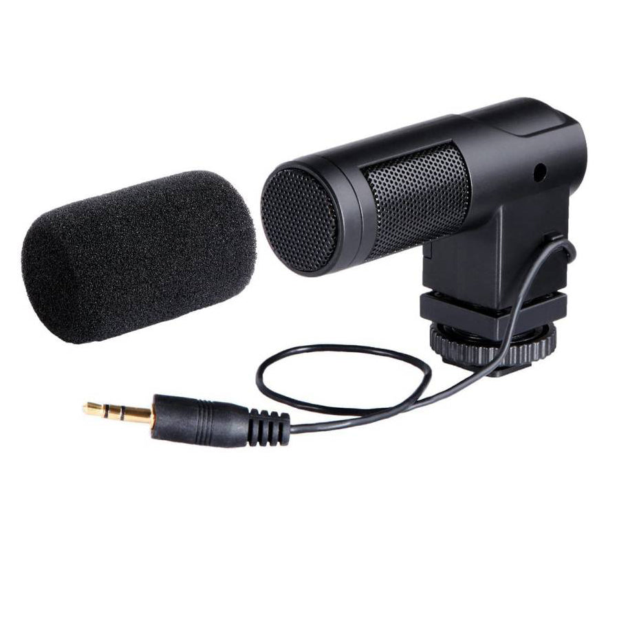 Boya BY-V01 Mini Stereo X/Y Condenser Microphone Mic for Canon, Nikon, Sony and Pentax DSLR Camera