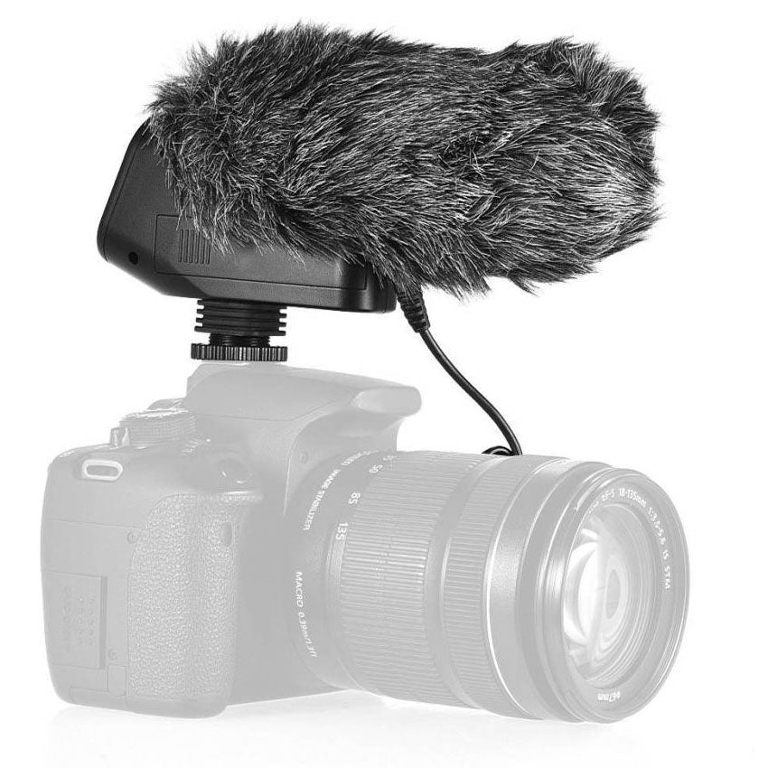 BOYA BY-VM600 Cardioid Directional Condenser Microphone Mic for Canon Sony Nikon Pentax DLSR Camera