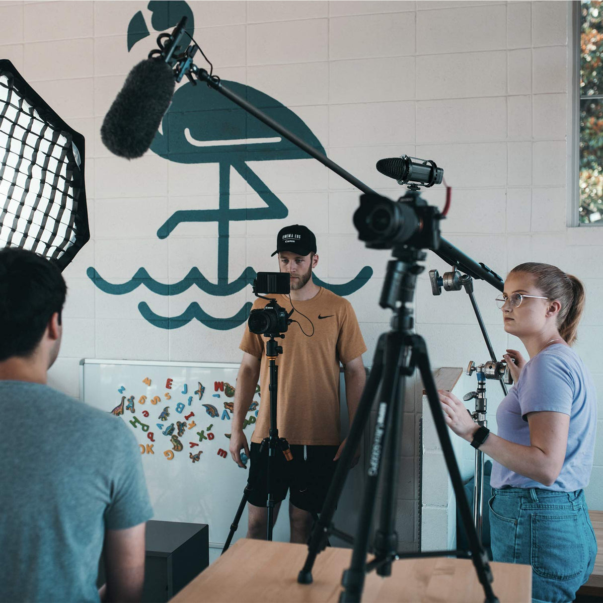 BOYA BY-C03 Camera Shoe Shockmount for Shotgun Microphones 1" to 2" in Diameter (Fits the Zoom H1)