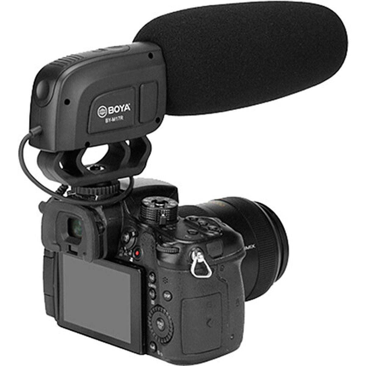 BOYA BY-M17R On-camera condenser shotgun microphone