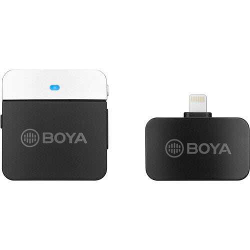 BOYA BY-M1LV-D iOS 2.4Ghz Wireless Microphone (1Transmitter+1Receiver)
