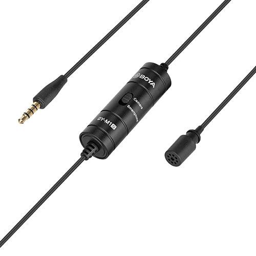 BOYA BY-M1S Plug and Play Universal Lavalier Microphone