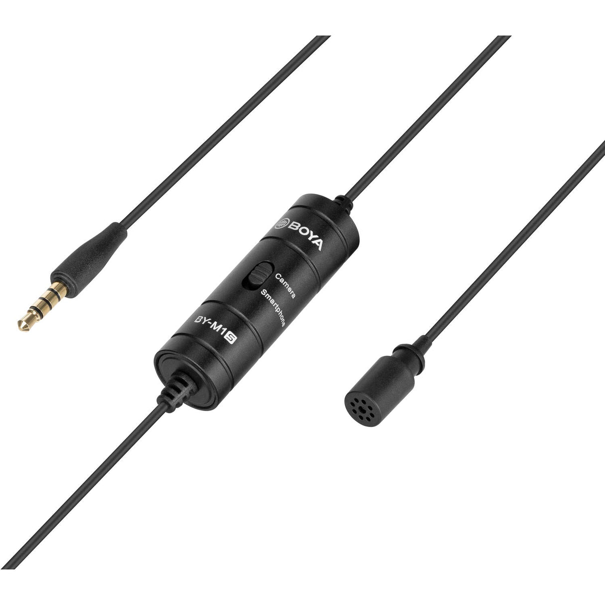 BOYA BY-M1S Professional Universal Plug and Play Lavalier for Cameras and Mobile Microphone