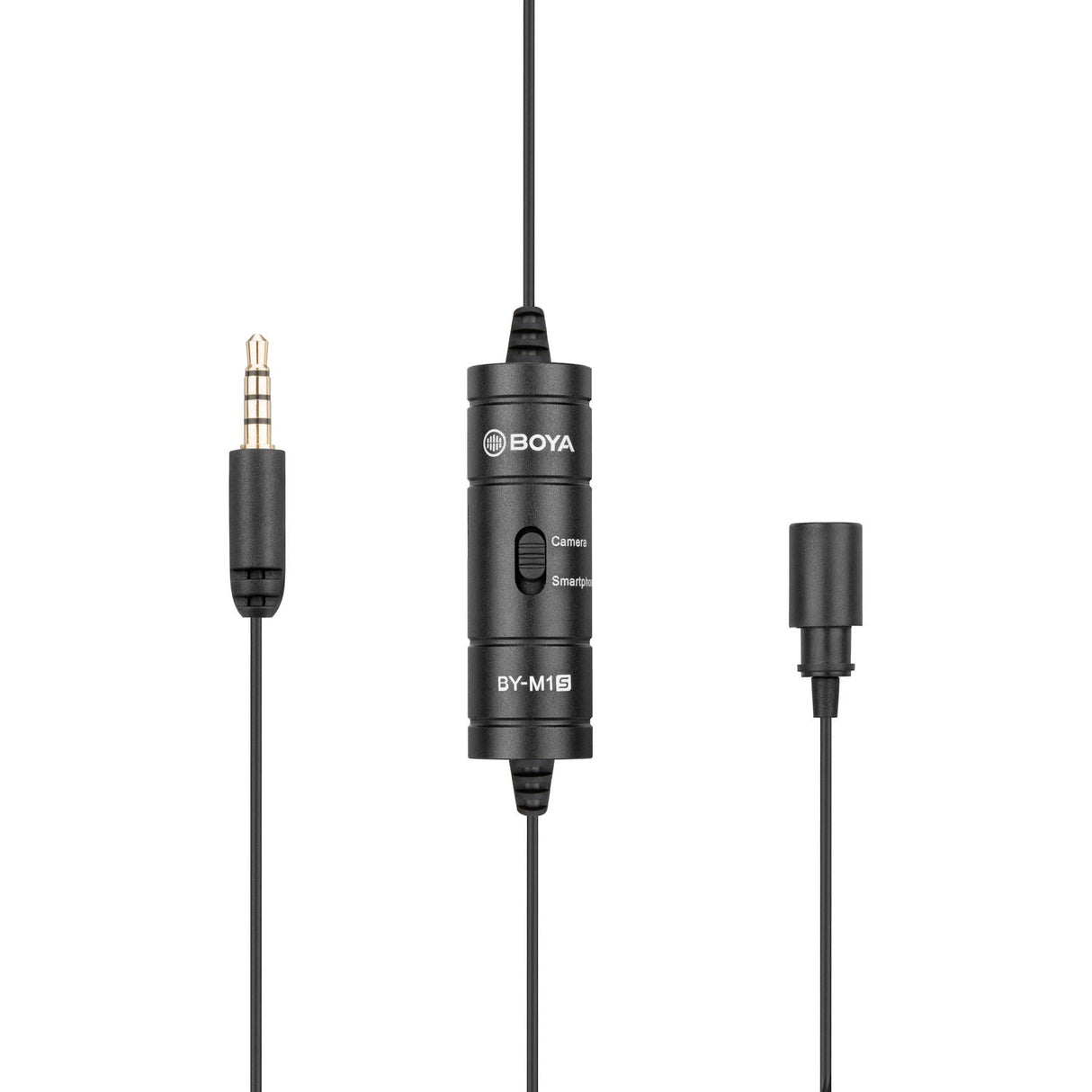 BOYA BY-M1S Professional Universal Plug and Play Lavalier for Cameras and Mobile Microphone