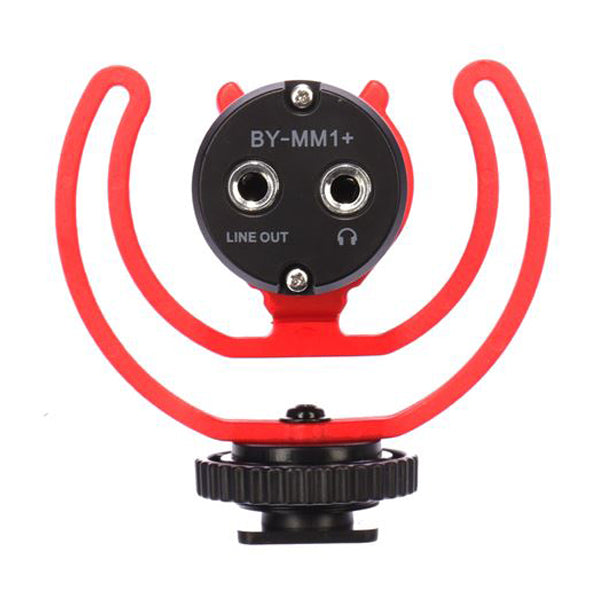 BOYA BY MM1+ Shock Mount Brackets for Mini Cardioid Shotgun Microphone