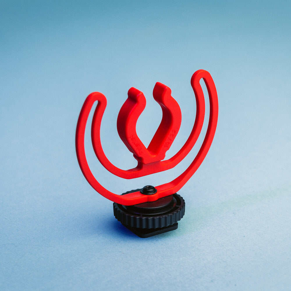 BOYA BY MM1+ Shock Mount Brackets for Mini Cardioid Shotgun Microphone