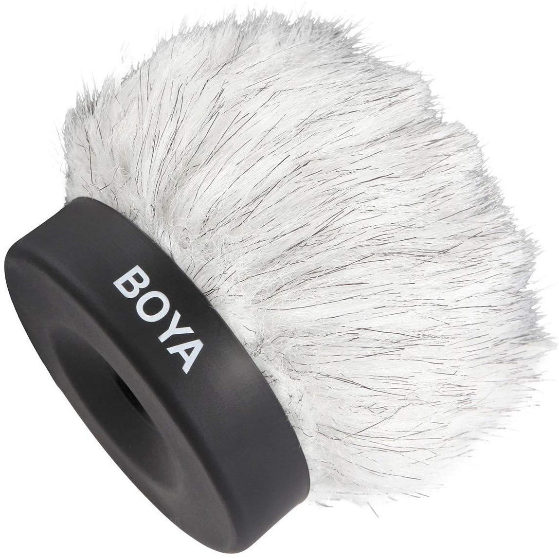 BOYA BY-P50 Furry Outdoor Interview Microphone Windshield Muff for Shotgun Capacitor Microphones (Inside Depth 2'' / 50mm)