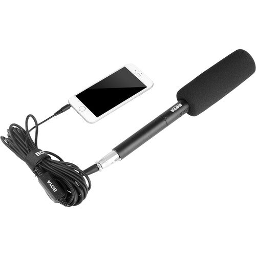 BOYA Microphone Adapter Cable BY-BCA6 XLR to 3.5mm Connector Adjustable Volume