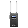 BOYA RX8 Pro UHF Dual-Channel Wireless Bodypack Receiver for TX8 Pro, BY-WHM8 Pro and BY-WXLR8 Pro Transmitter