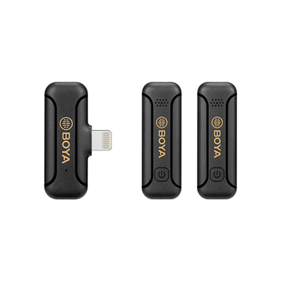 BOYA BY-WM3T2-D2 Digital True-Wireless Microphone for iOS Devices