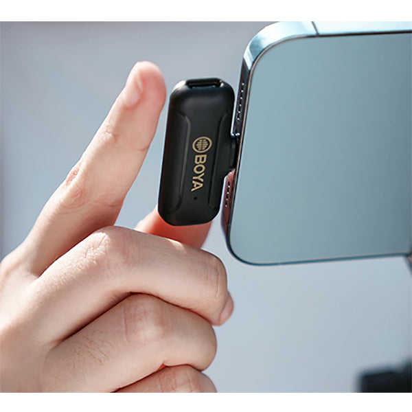 BOYA BY-WM3T2-D2 Digital True-Wireless Microphone for iOS Devices