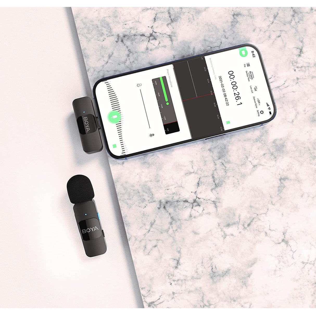 Boya BY-V1 Ultracompact 2.4GHz Wireless Microphone System