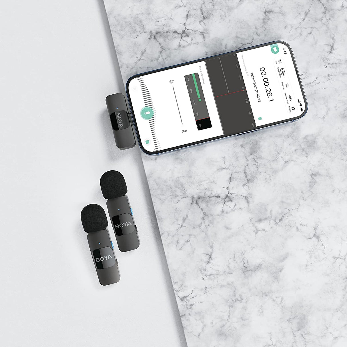 Boya BY-V2 Ultracompact 2.4GHz Wireless Microphone System