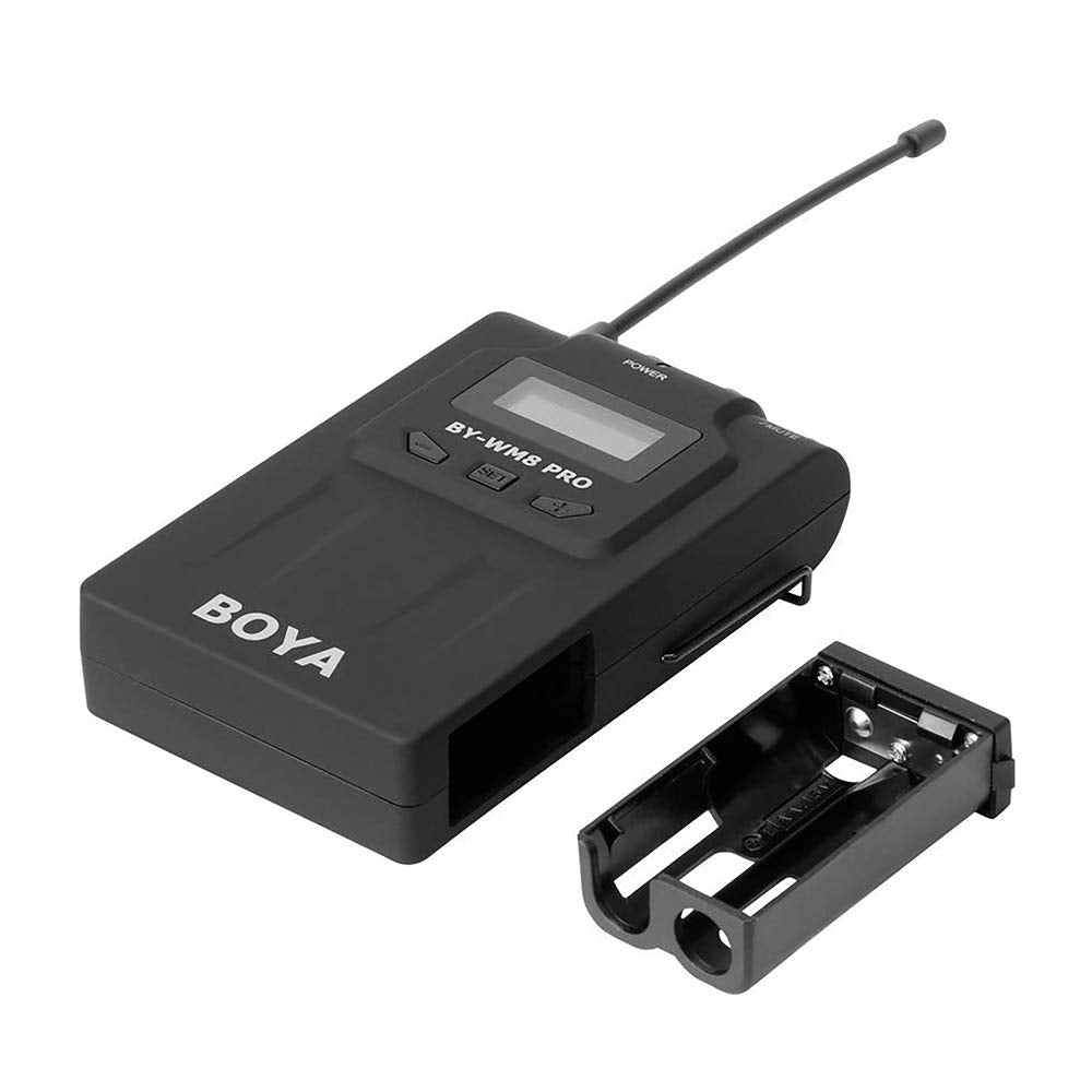 BOYA- BY-WM8 PRO- K2 UHF Dual-Channel Wireless Microphone System