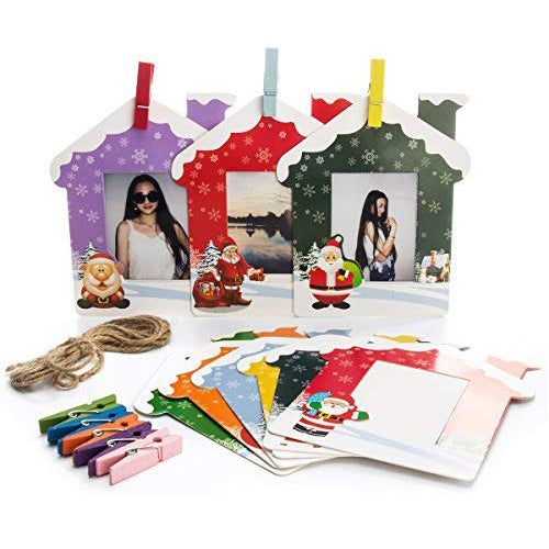 CAIUL Instax Mini Colorful Frame for Fujifilm Mini 8 8+ 9 70 7s 90 25 26 50s Film, 10 Pcs (Rabbit)