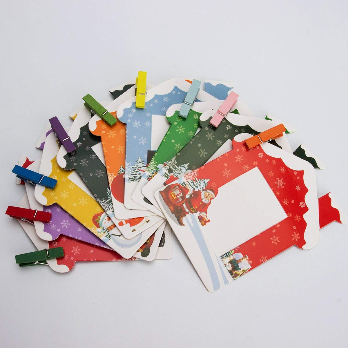 CAIUL Instax Mini Colorful Frame for Fujifilm Mini 8 8+ 9 70 7s 90 25 26 50s Film, 10 Pcs (Rabbit)