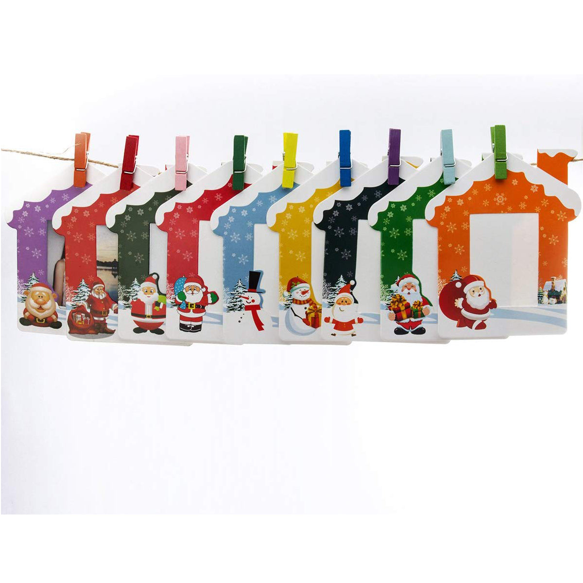 CAIUL Instax Mini Colorful Frame for Fujifilm Mini 8 8+ 9 70 7s 90 25 26 50s Film, 10 Pcs (Rabbit)