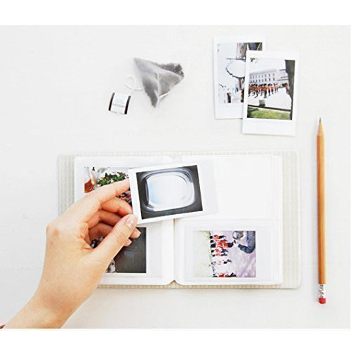 Zenko Pieces Of Moment Book Album For Films Of Instax Mini Mini 11 9 8 7s 8 8+ 9 25 26 50s 70 90 Film, Polaroid PIC300 Z2300 Film (64 Photos Pink)
