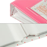 [Fuji Instax Mini 9 Photo Album] CAIUL Pieces Of Moment Book Album for Films of Instax Mini 7s 8 8+ 9 25 26 50s 70 90 (64 Photos) Flamingo Pink