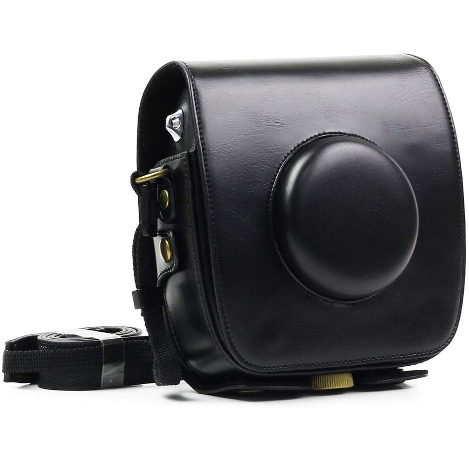 Camera Bag for Fujifilm Instax Square SQ10 , wogozan Camera Case with Soft PU Leather and Strap(Black)