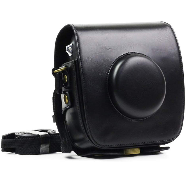 Camera Bag for Fujifilm Instax Square SQ10 , wogozan Camera Case with Soft PU Leather and Strap(Black)