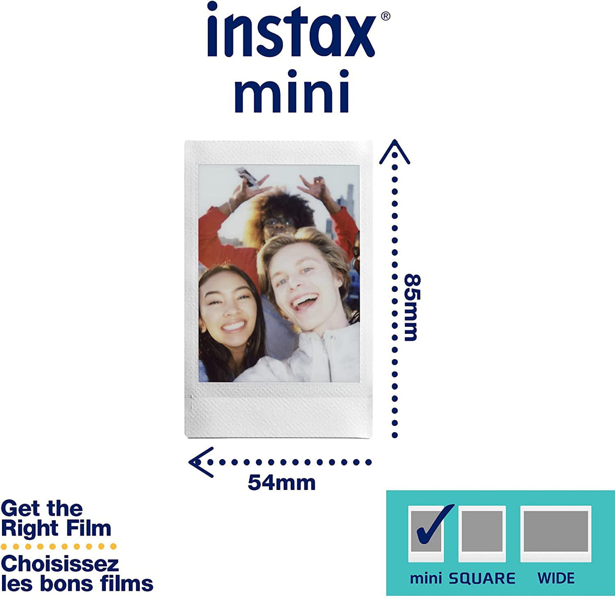 FUJIFILM INSTAX MINI Instant Film (20 Exposures)