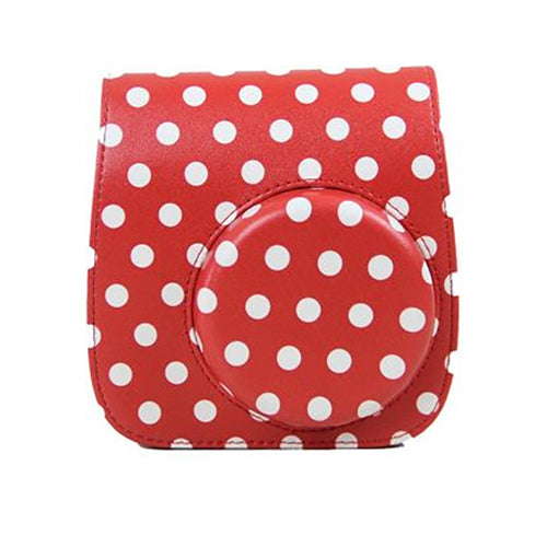 ZENKO MINI 11 INSTAX CAMERA POUCH BAG (Dot Red)