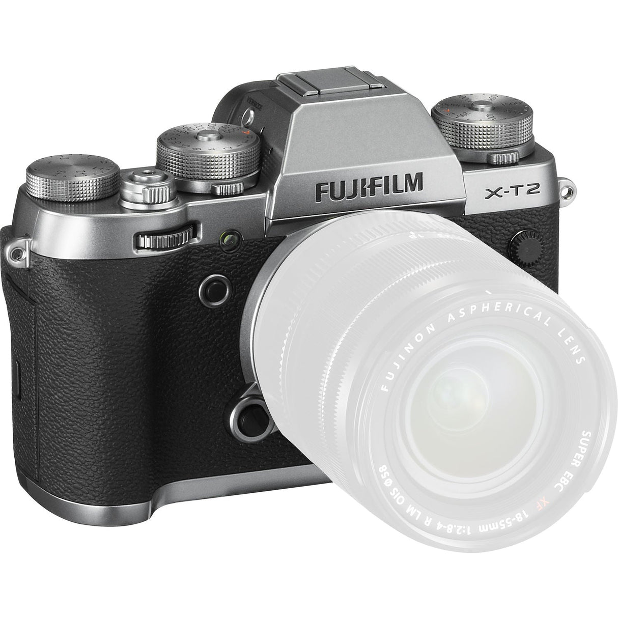 FUJIFILM X-T2 Mirrorless Digital Camera (Body Only, Graphite Silver Edition)