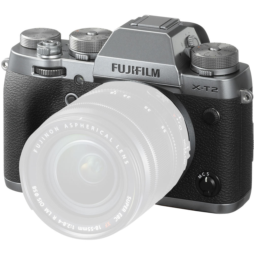 FUJIFILM X-T2 Mirrorless Digital Camera (Body Only, Graphite Silver Edition)