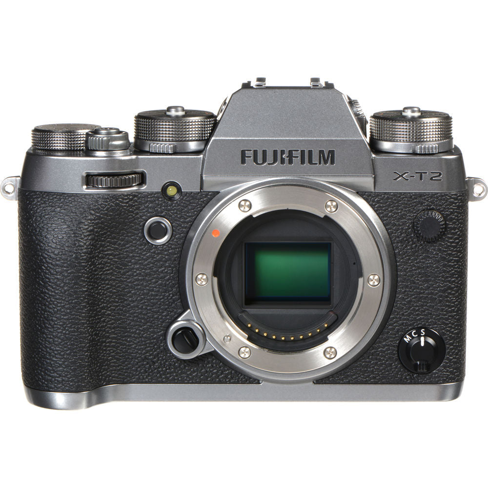 FUJIFILM X-T2 Mirrorless Digital Camera (Body Only, Graphite Silver Edition)