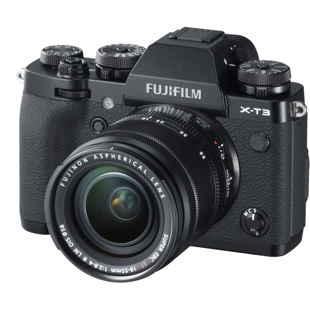 FUJIFILM X-T3 Mirrorless Digital Camera with 18-55mm Lens (Black)
