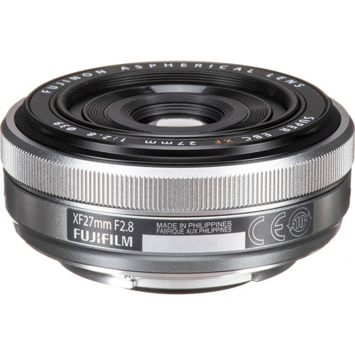 FUJIFILM XF 27mm f/2.8 Lens (Silver)