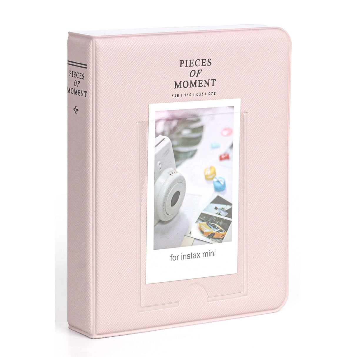 Zikkon Compatible 64 sheet Album for Fujifilm Instax Mini Film (3 inch) (Blossom Pink)