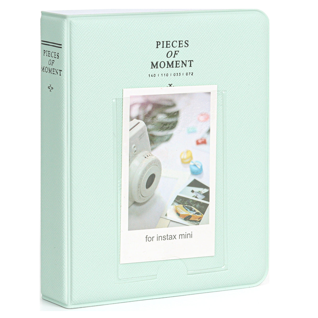 Zikkon Compatible 64 sheet Album for Fujifilm Instax Mini Film (3 inch) (Mint Green)
