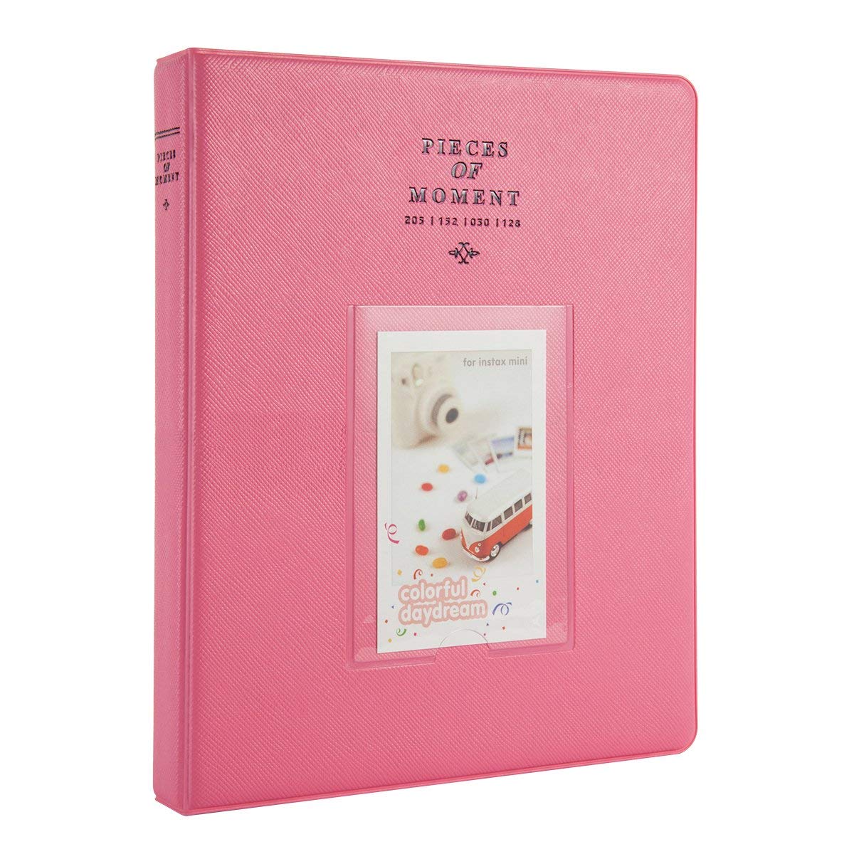ZENKO INSTAX 128 SHEETS TIME ALBUM(FLAMINGO PINK)
