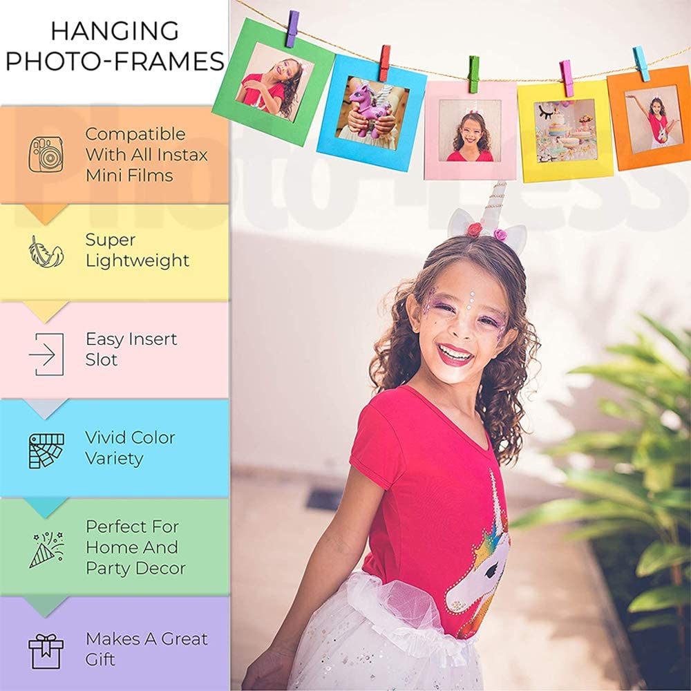 ZENKO Paper Hanging Frame For Mini film (coloful)