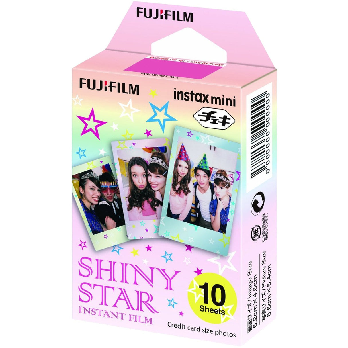 Fujifilm Instax Mini 10X1 Shiny Star instant Film