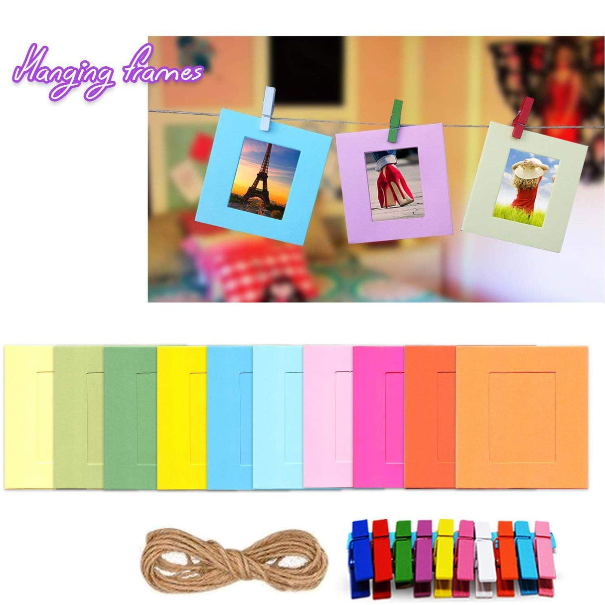 ZENKO Paper Hanging Frame For Mini film (coloful)