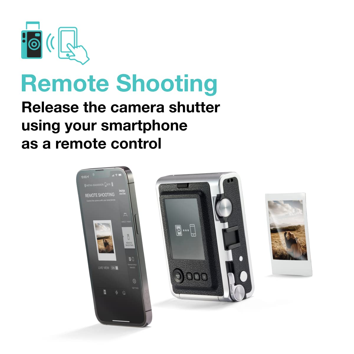 Fujifilm Instax Mini Evo Hybrid Camera Premium Edition