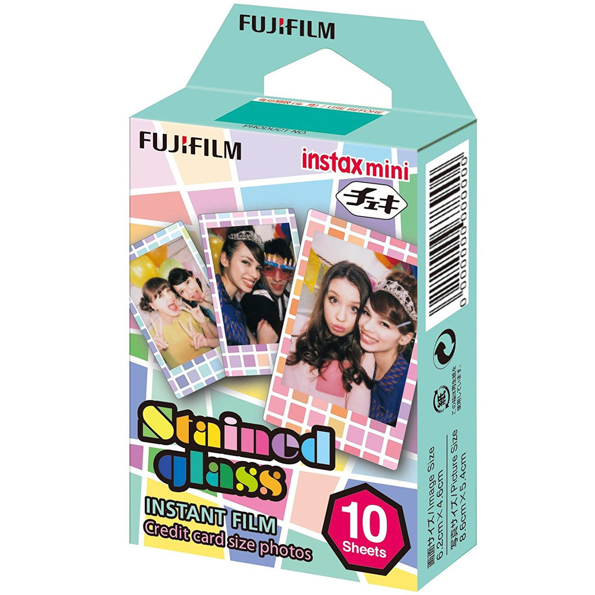 Fujifilm Instax Mini 10X1 Stained Glass instant Film
