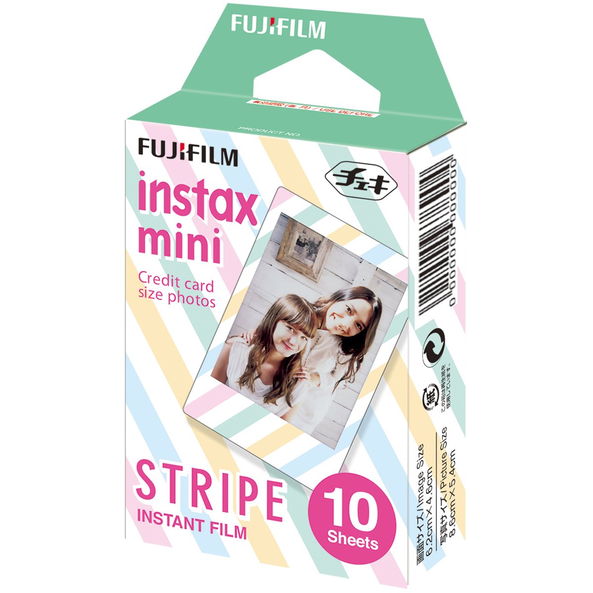 Fujifilm Instax Mini 10X1 Stripe instant Film