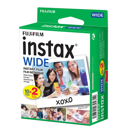 Fujifilm Instax Wide 10X2 Instant Film Pack 20 prints