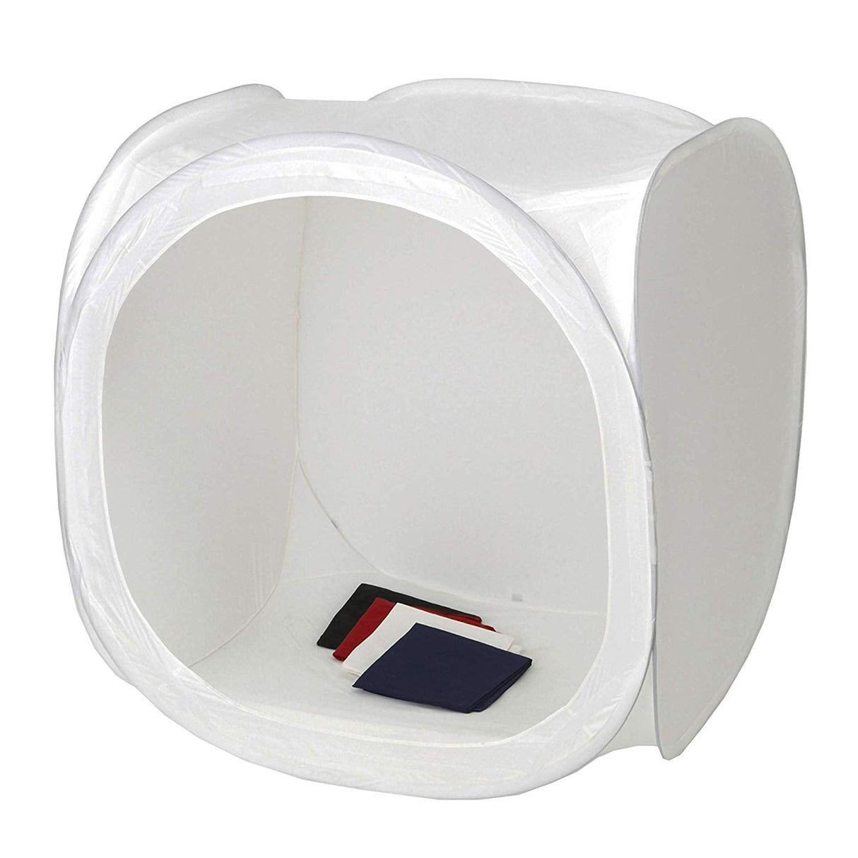 Light Tent Photo Cube Softbox with 4 Colored Backgrounds for Product Photography 120X120X120 CM