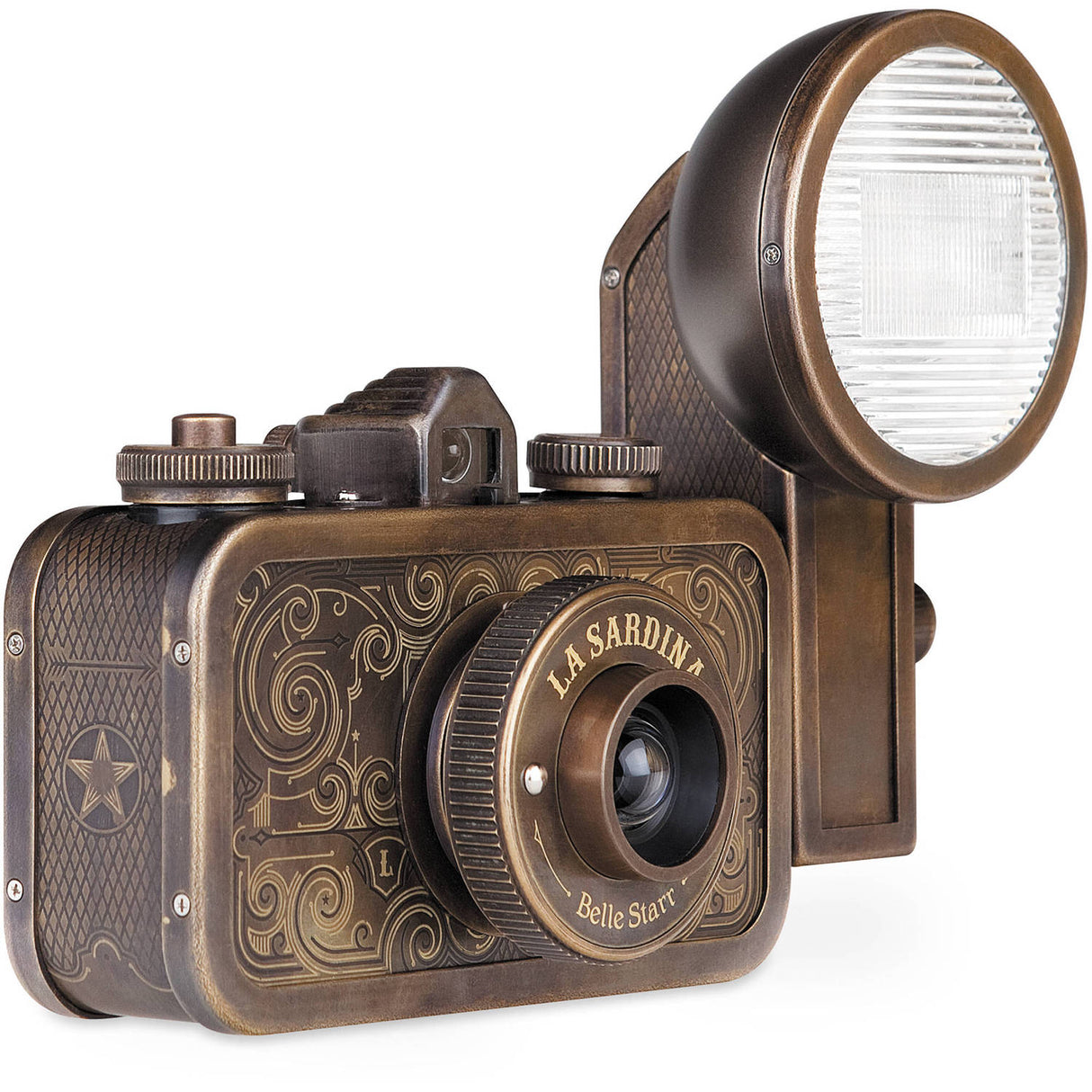 Lomography La Sardina Belle Starr Camera with Flash